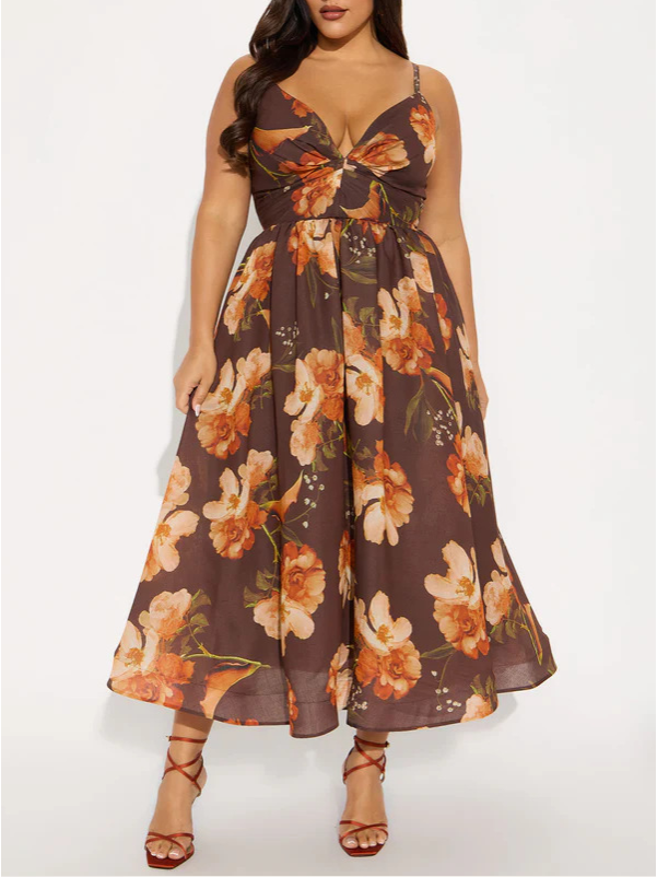 Women's Floral Casual Dress