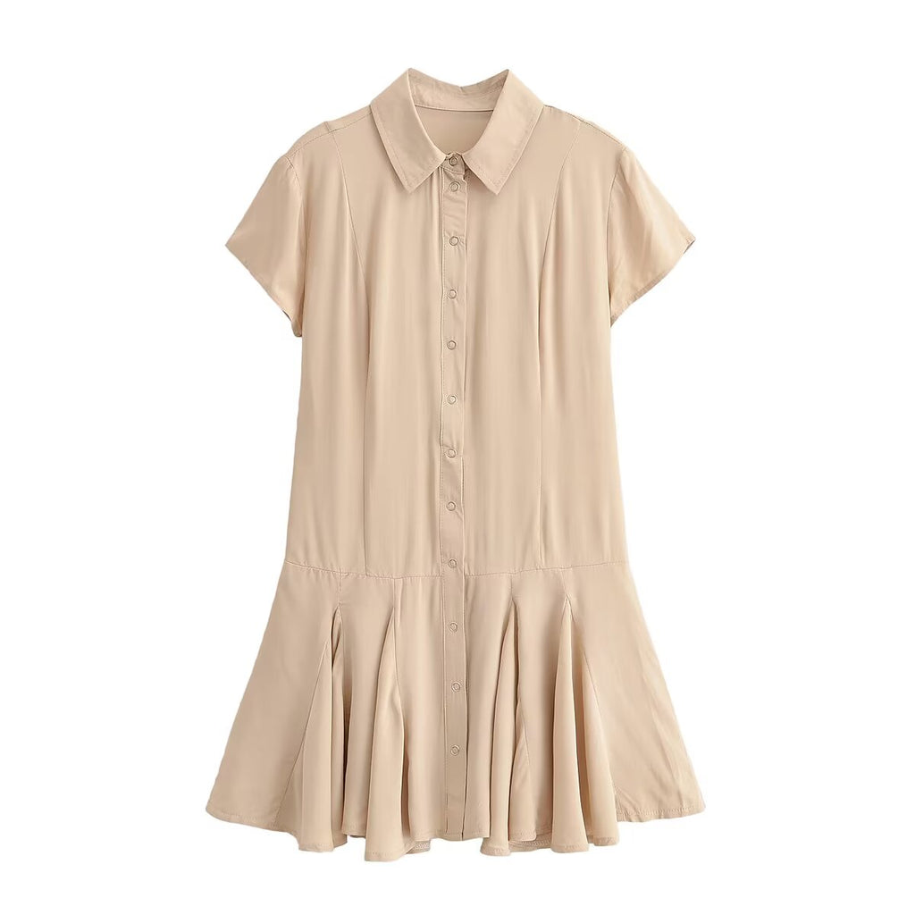 Women's Pleated Summer Dress