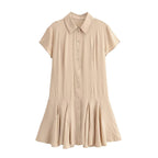 Women's Pleated Summer Dress