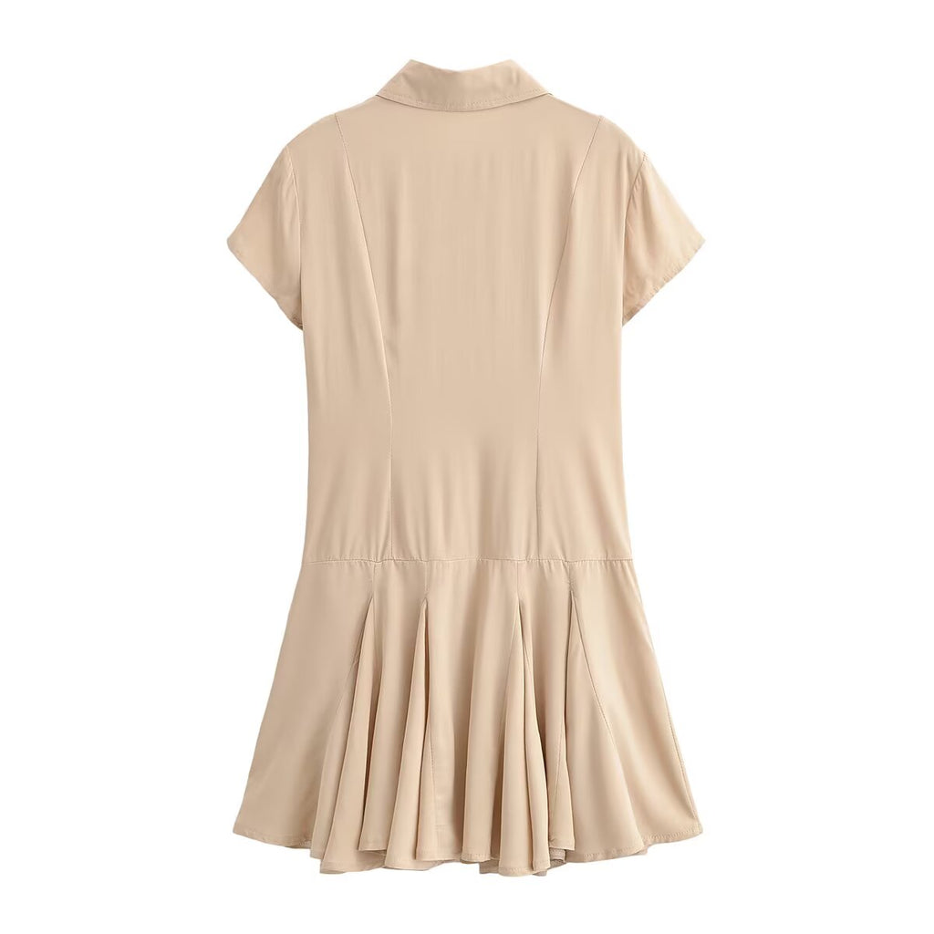 Women's Pleated Summer Dress