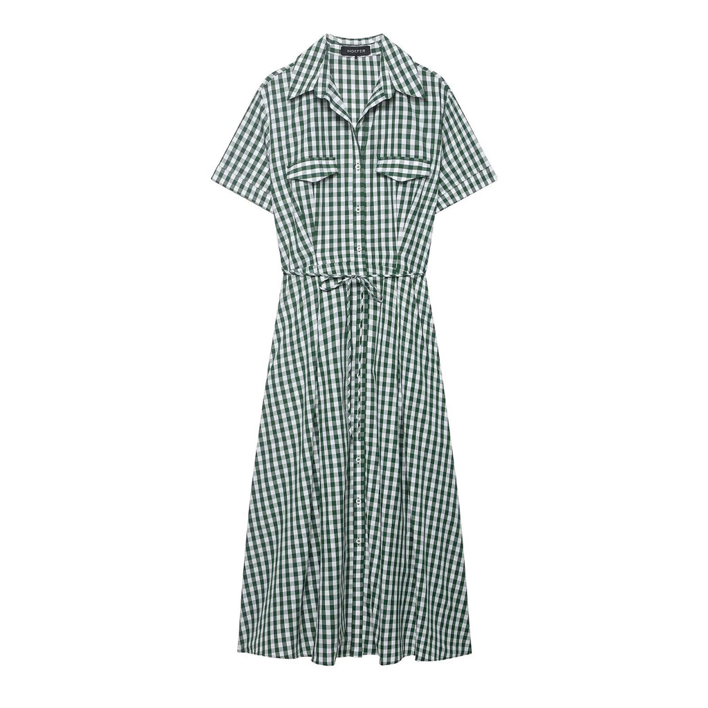 Green plaid