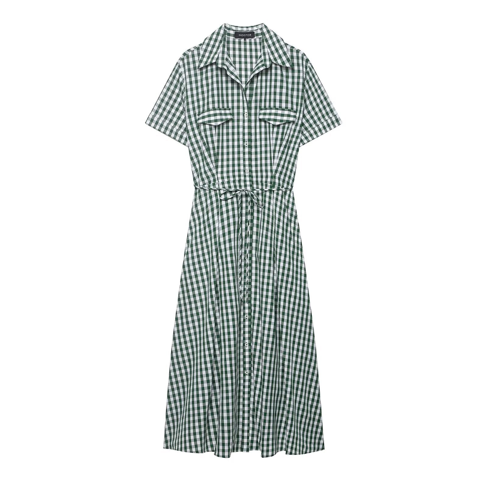 Green plaid