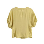 Women's Women Clothing Top Puff Short Sleeve Top