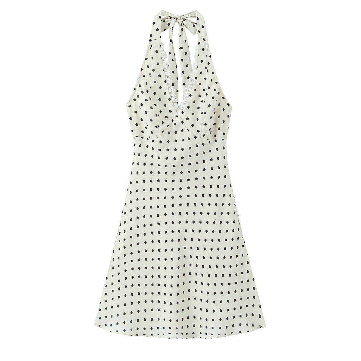 Women's Lace Backless Dress