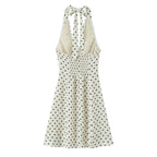 Women's Lace Backless Dress