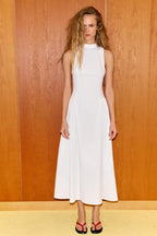 Women's Backless Midi Dress
