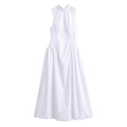 Women's Backless Midi Dress