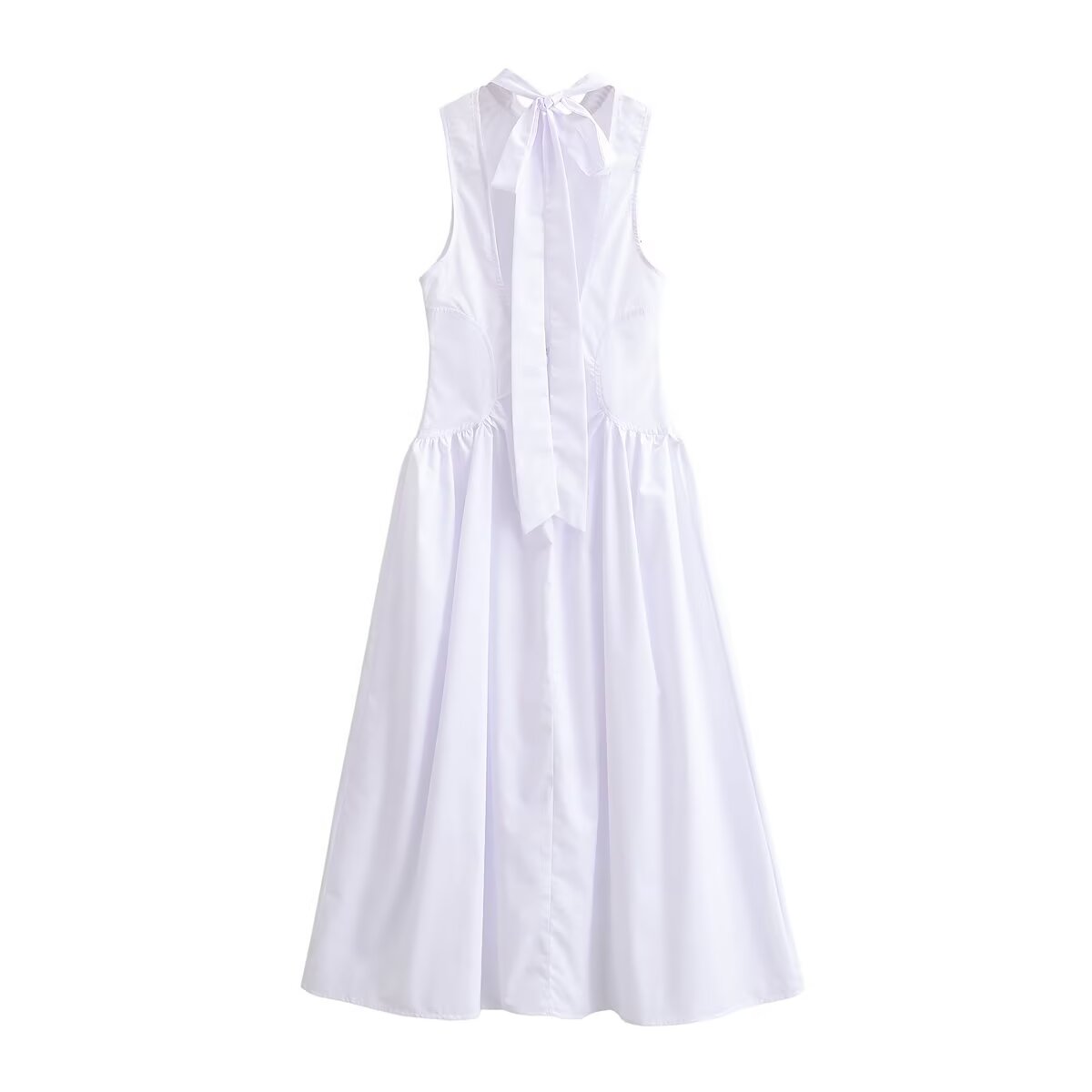 Women's Backless Midi Dress