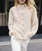 Women's Stand Collar Shirt