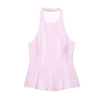 Women's Short Skirt Hem Stretch Vest
