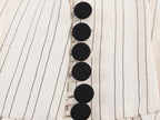 Spring Women Street Striped Hem Blazer