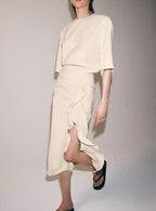 Women's Midi Pleated Dress