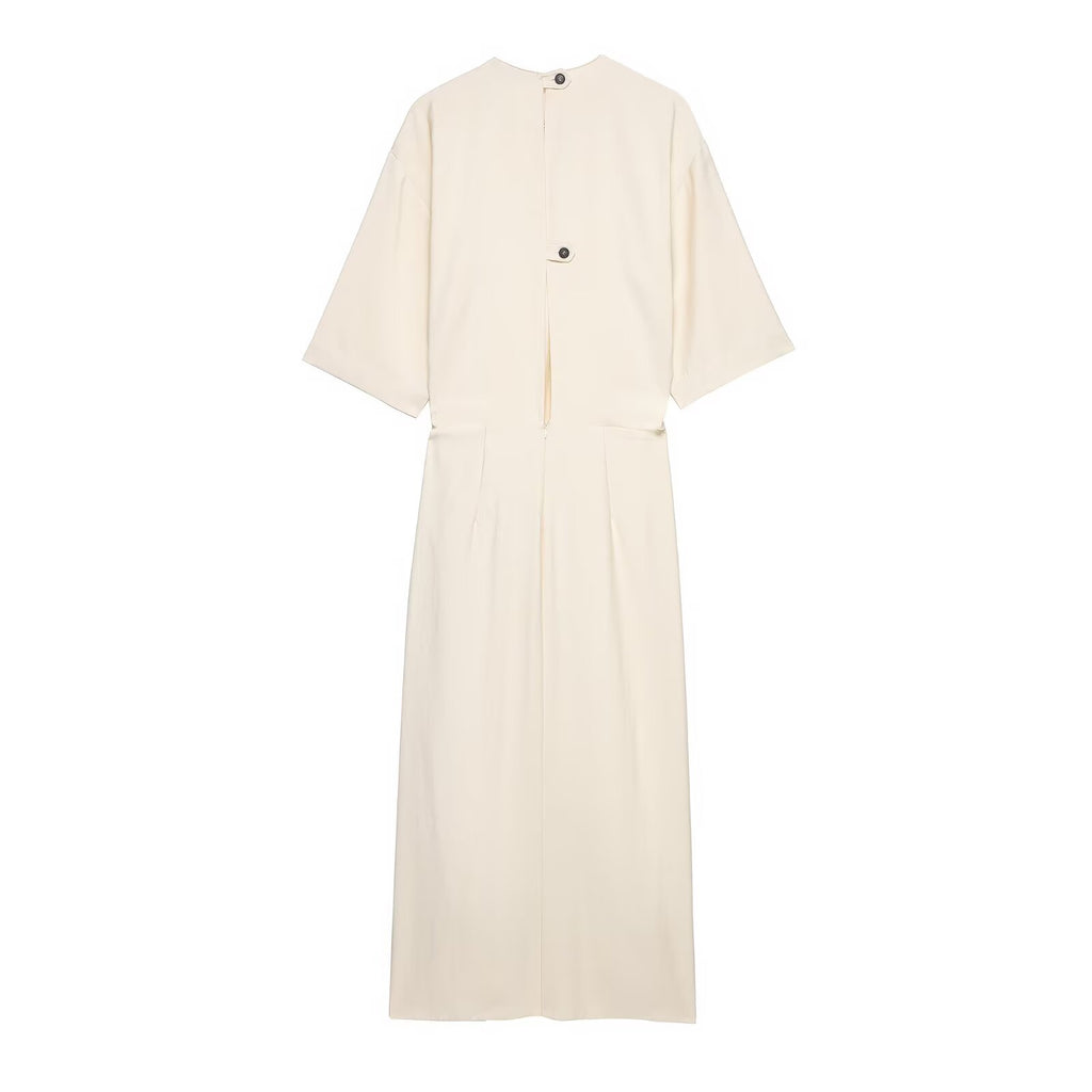 Women's Midi Pleated Dress