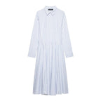 Women's Midi Striped Dress