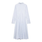 Women's Midi Striped Dress