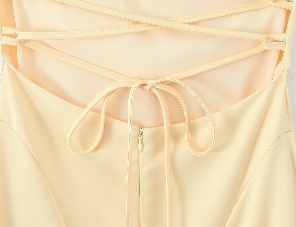 Women's Backless Dress