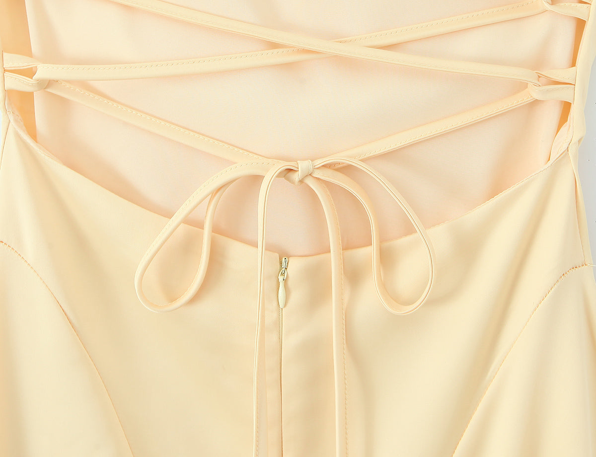 Women's Backless Dress