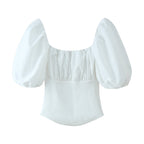 Women's Balloon-Sleeve Blouse