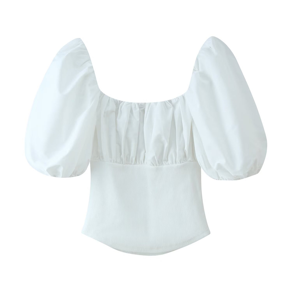 Women's Balloon-Sleeve Blouse