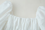 Women's Balloon-Sleeve Blouse
