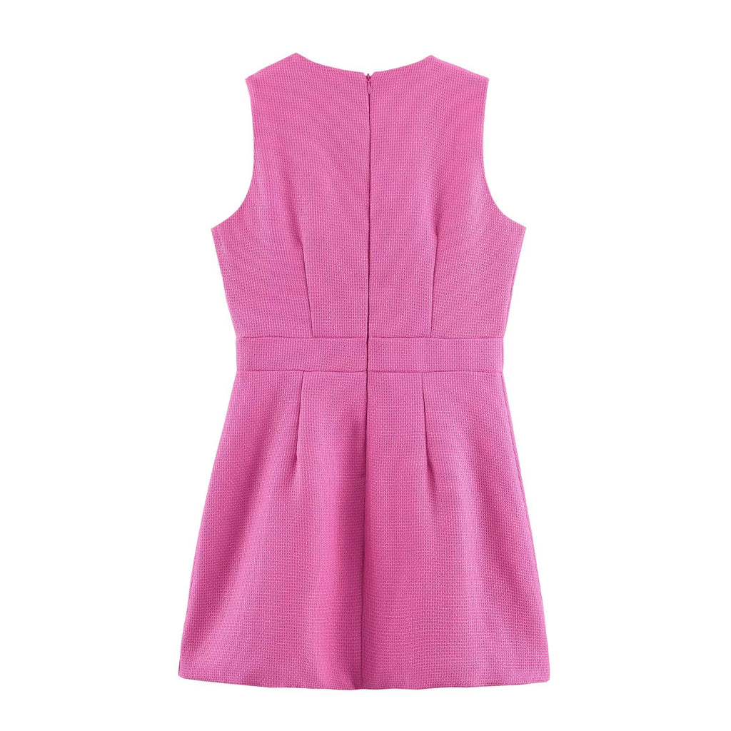 Women's Sleeveless Winter Dress