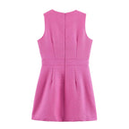 Women's Sleeveless Winter Dress