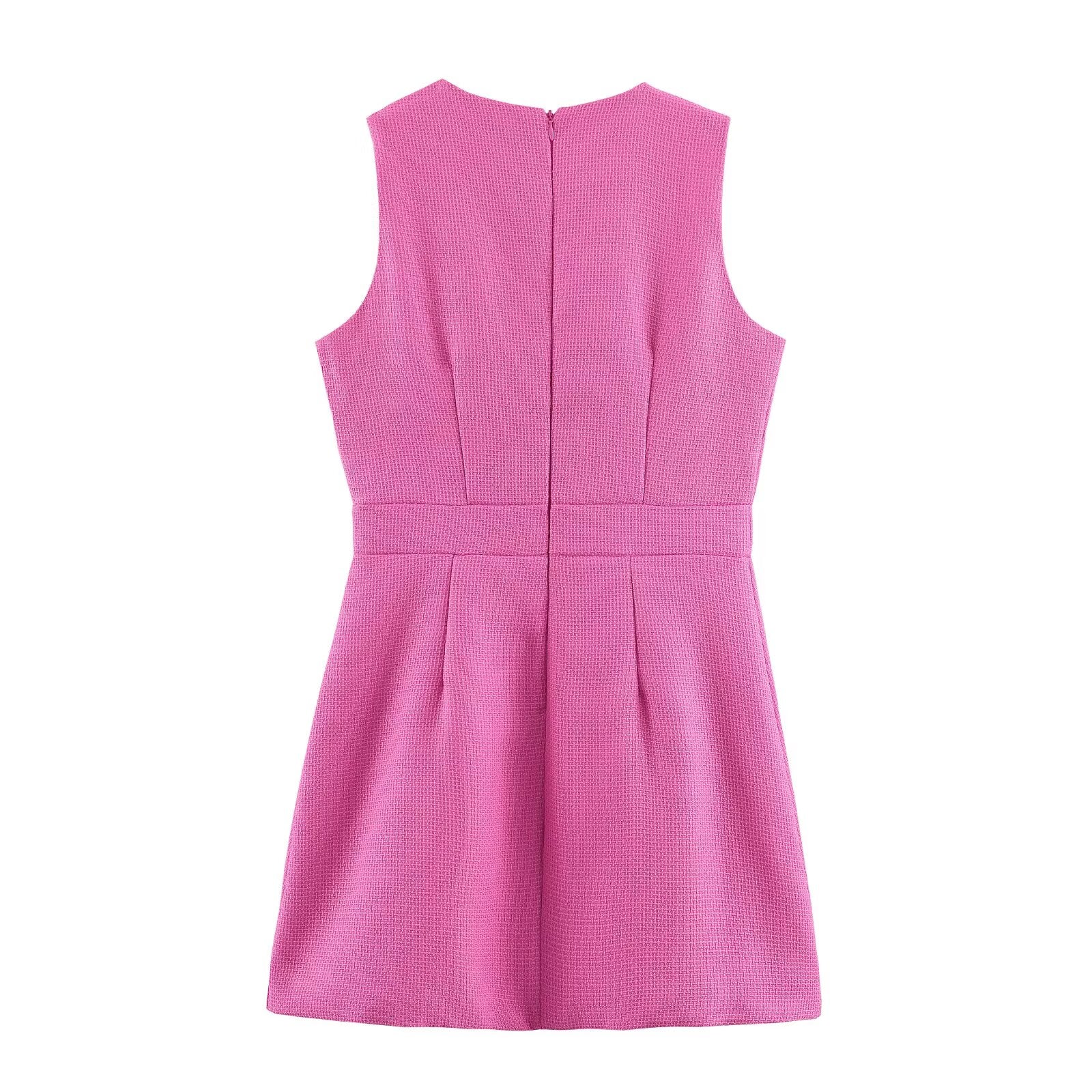 Women's Sleeveless Winter Dress