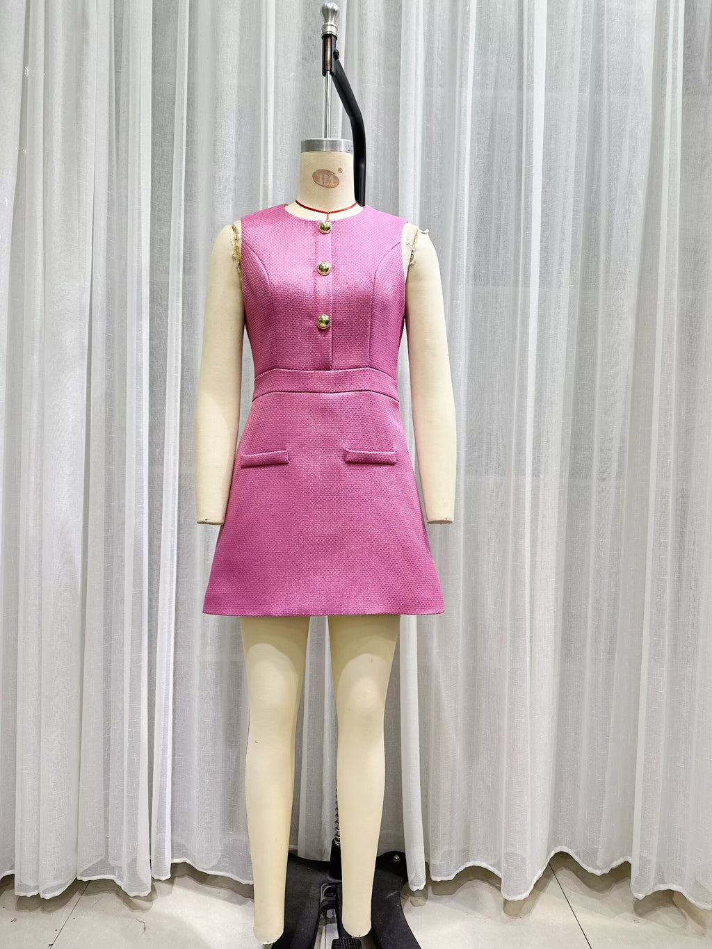 Women's Sleeveless Winter Dress