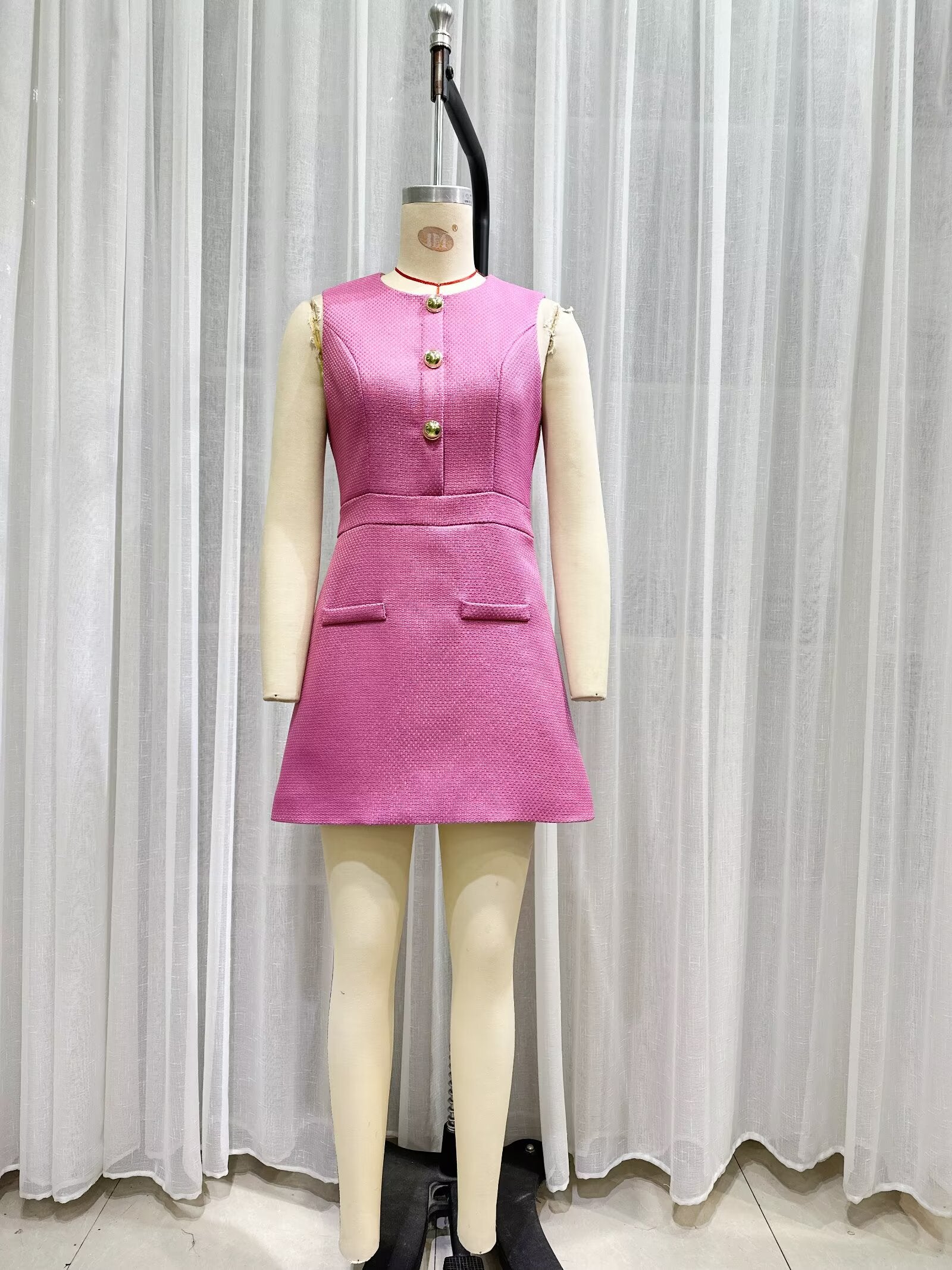 Women's Sleeveless Winter Dress