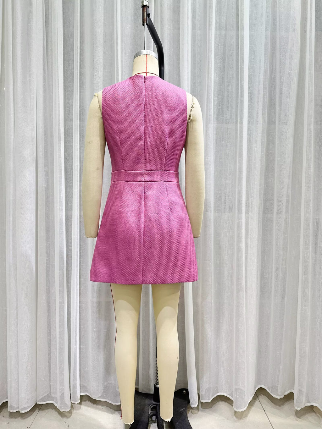 Women's Sleeveless Winter Dress