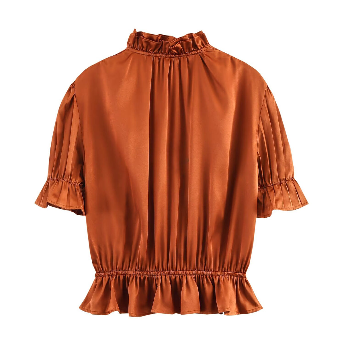 Women's Short-Sleeve Collared Shirt