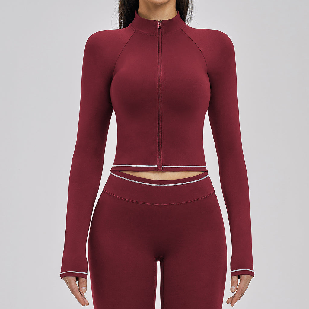 Brushed Yoga Jacket