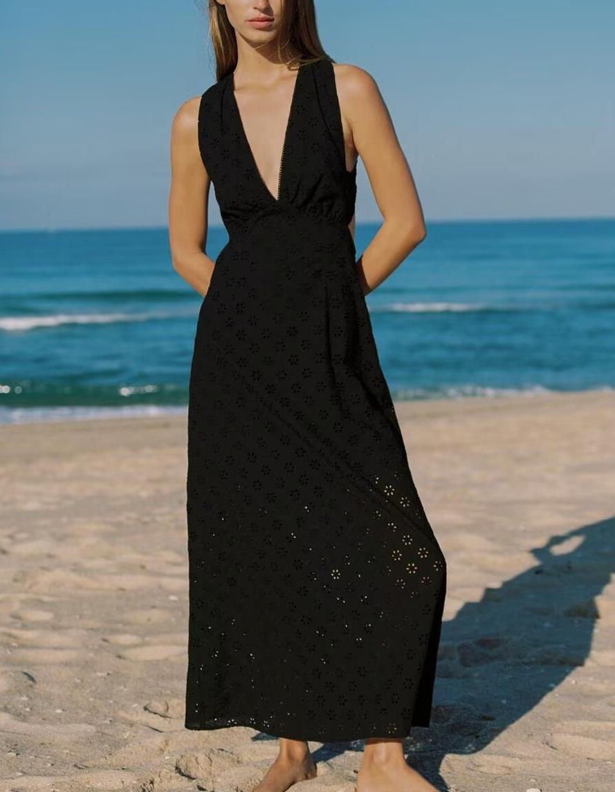 Women's Halter Sleeveless Dress