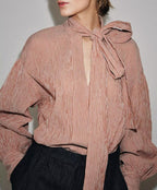 Women's Pattern Bowknot Decoration Shirt