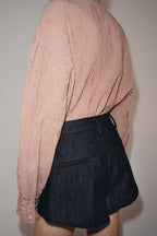 Women's Pattern Bowknot Decoration Shirt