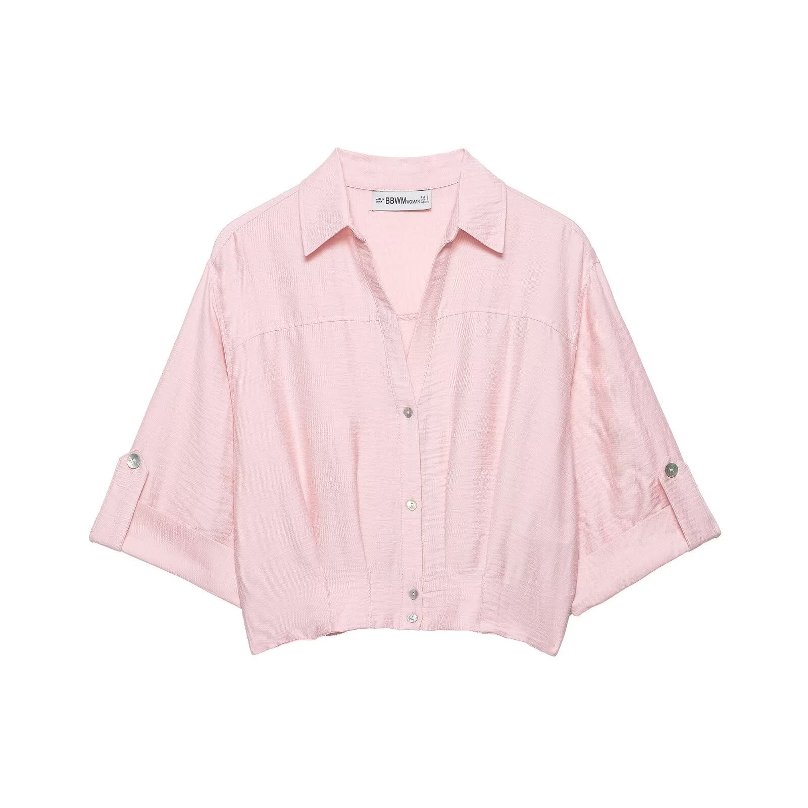Pink Shirt Top