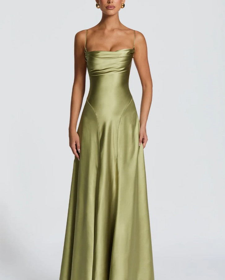 Women's Lace Backless Dress