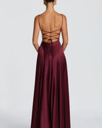 Women's Lace Backless Dress