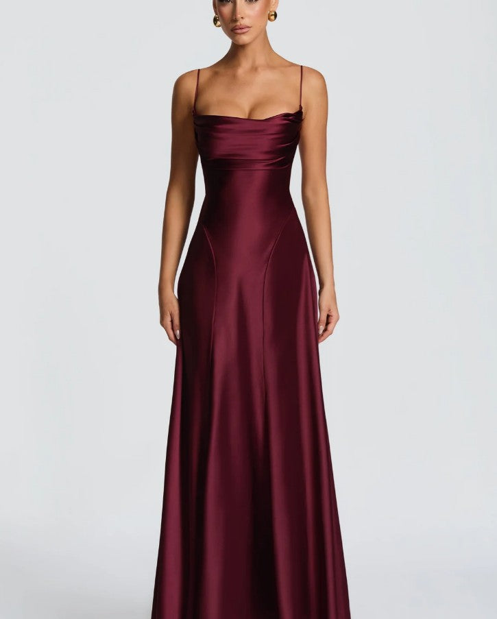 Women's Lace Backless Dress