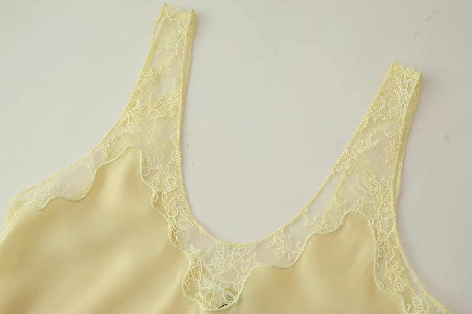 Silk Satin Wide Strap Camisole