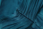 Women's Silk Satin Textured Skirt