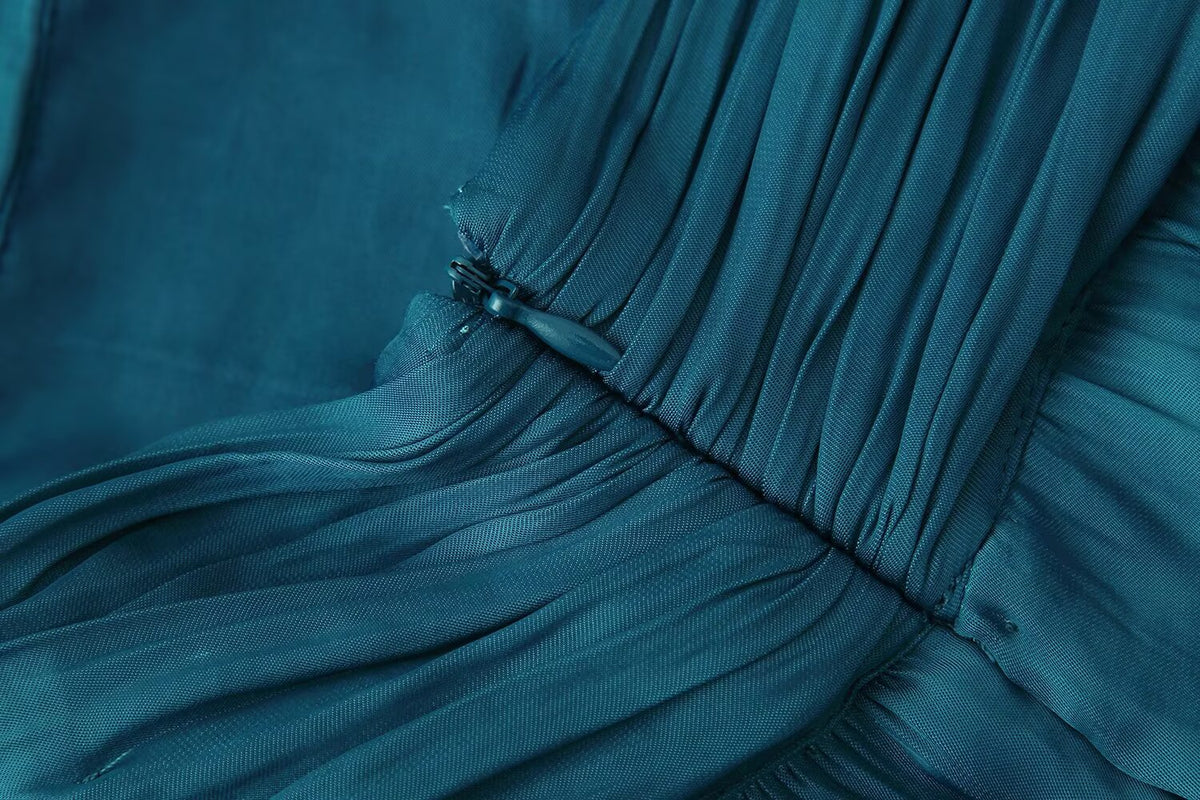 Women's Silk Satin Textured Skirt