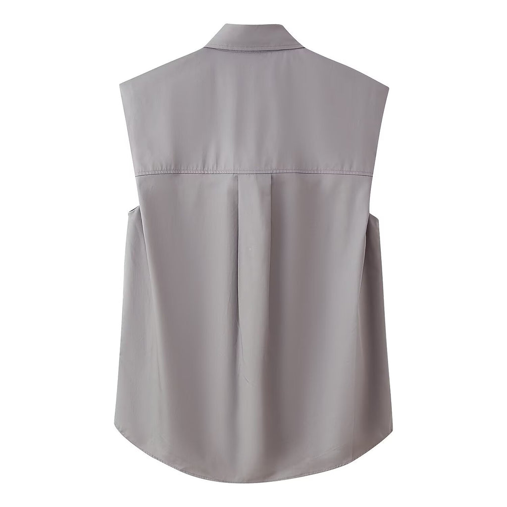 Women's Loose Striped Bow Shirt