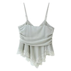 's Lace Strap Short Top