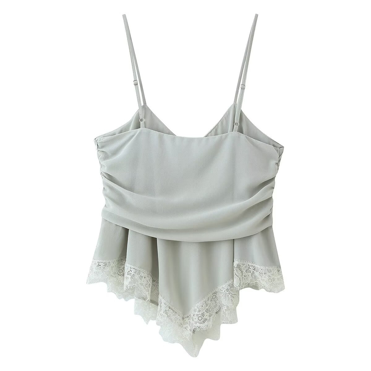's Lace Strap Short Top