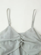's Lace Strap Short Top