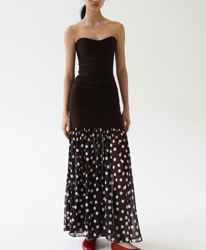 Women's Polka Dot Summer Dress