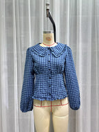 Women's Plaid Long-Sleeve Shirt