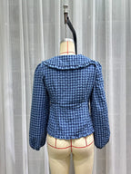 Women's Plaid Long-Sleeve Shirt