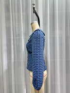 Women's Plaid Long-Sleeve Shirt